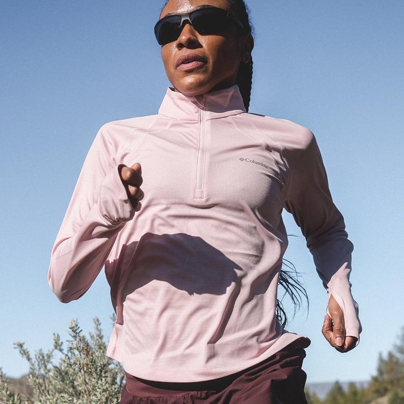 Women's Stealth Spring Long Sleeve Half Zip Shirt | Columbia
